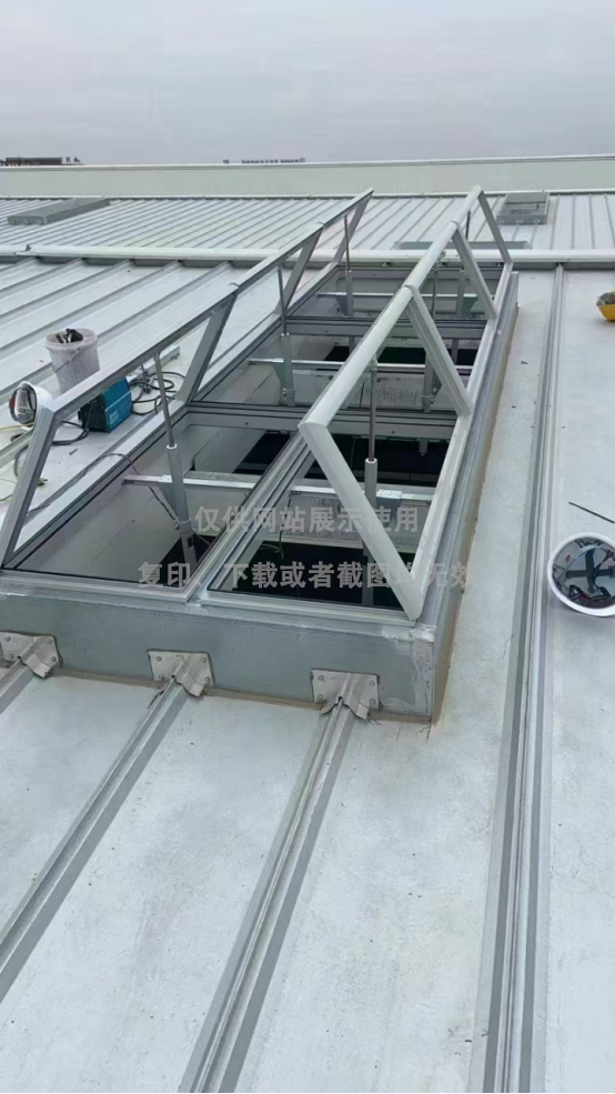 静宁苹果库白银排烟天窗