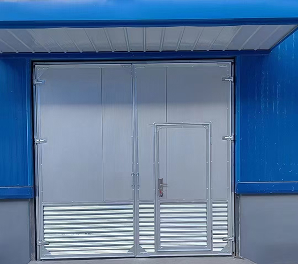 白银工业平开门