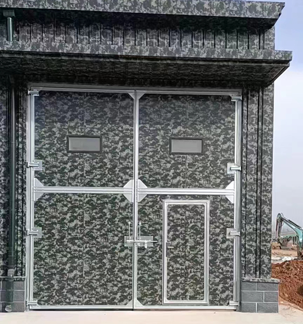 白银工业平开门