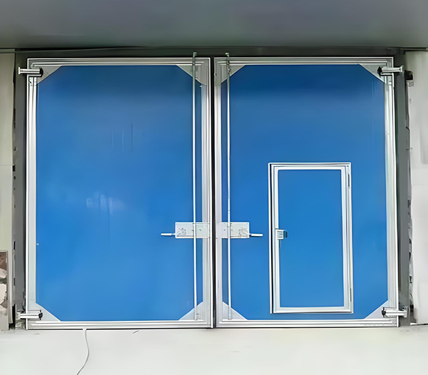 白银工业平开门