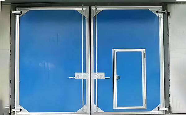 白银工业平开门