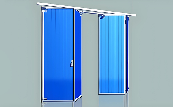 白银工业折叠门 白银工业折叠门