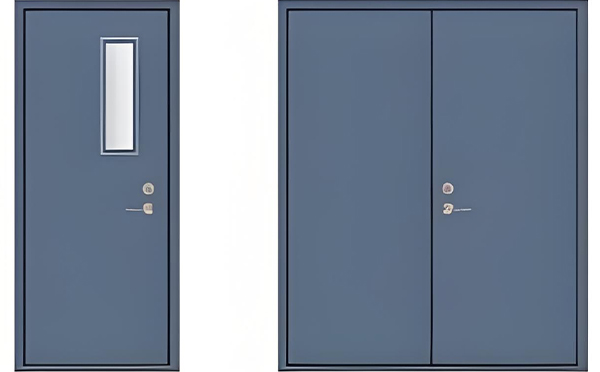 白银钢制防火门